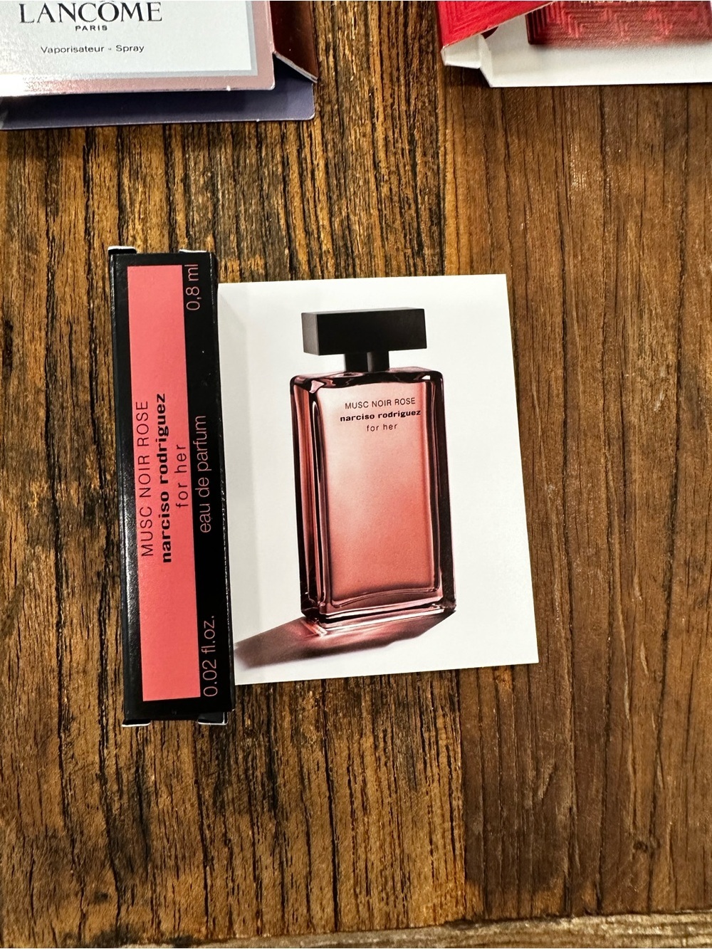 Versace Eros Flame Sample Card - Red - Picture 6 of 6